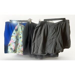 Patagonia Baggies Shorts Medium Lot Of 4‎ Swim Trunks Board XXL Running.   J
